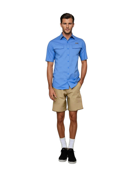 Men's Performance Fishing Shirt-Coastline S/S-Hook & Tackle