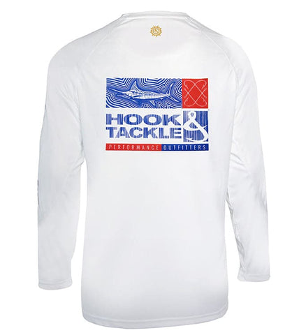 Men's Marlin Groove L/S UV Fishing Shirt