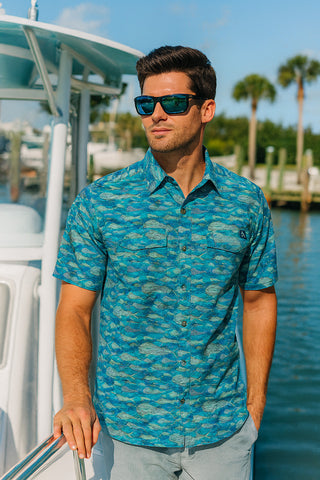 Men's Mahi Mesh UV Vented Fishing Shirt