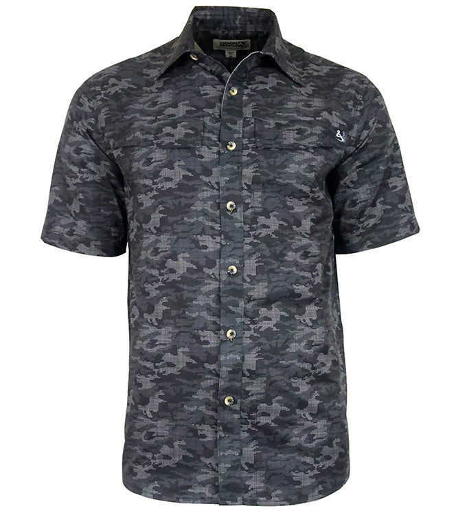Men's Performance Fishing Shirt - Dot Camo | Hook & Tackle Men's Performance Fishing Shirt - Dot Camo | Hook & Tackle