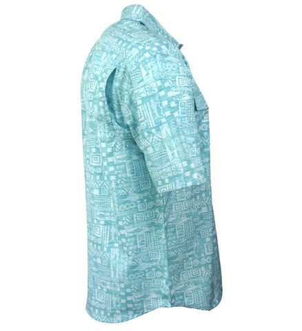 Men's Batik Marlin Fishing Shirt