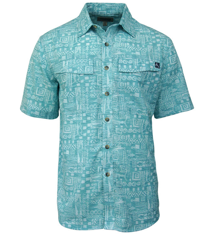 Men's Batik Marlin Fishing Shirt