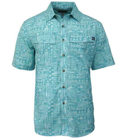 Men's Batik Marlin Fishing Shirt