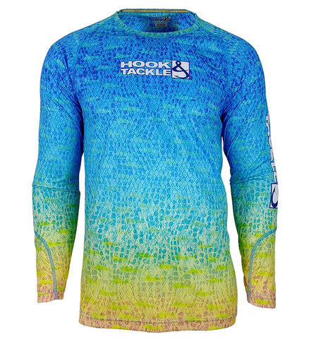 Men's Scaly Fins L/S UV Fishing Shirt