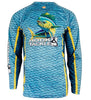 Men's Mahi Scales L/S UV Fishing Shirt