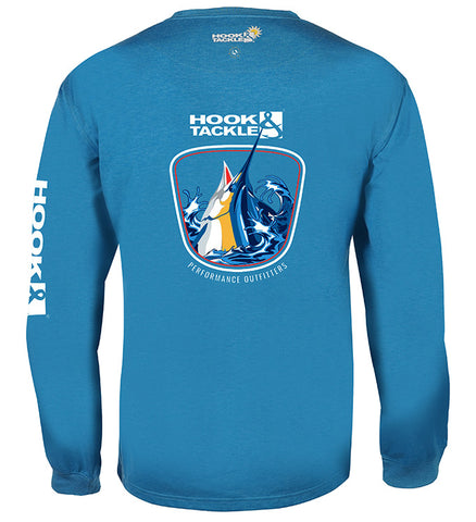 Men's Marlin Thrust L/S UV Fishing T-Shirt