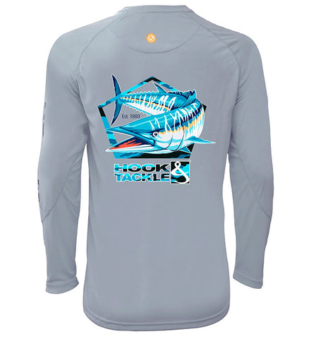 Men's Wahoo Pentagon L/S UV Fishing Shirt