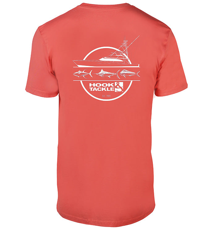 Men s Fishing T Shirt Fish Shield Hook Tackle men-s-fishing-t-shirt-fish-shield-hook-tackle
