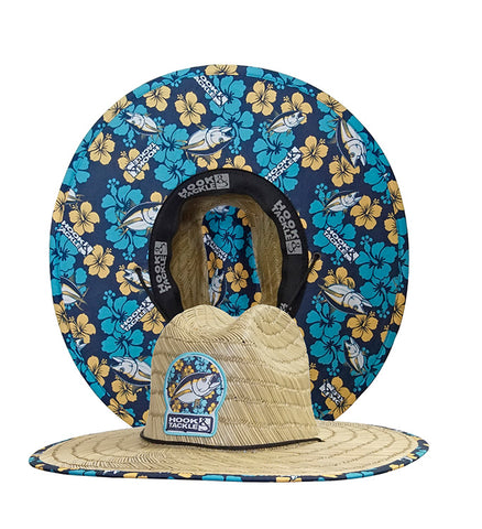 Hook & Tackle Men's Tropic Marlin Straw Hat