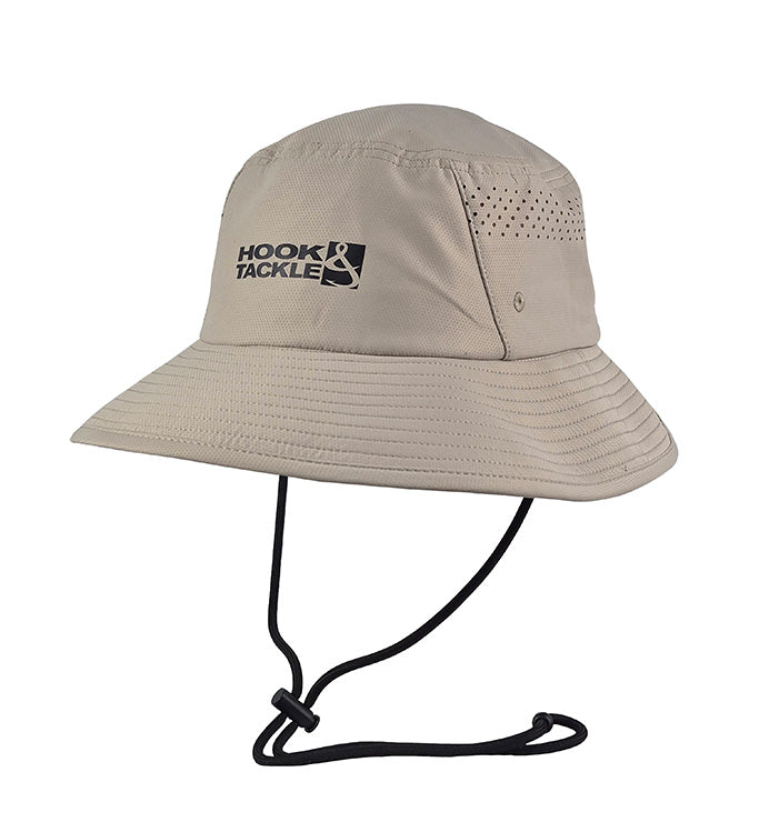 bucket hat with fishing lures Performance Fishing Bucket Hat - Shady