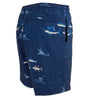Men's Marine Charts Fishing Swim Trunk