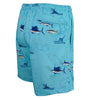 Men's Marine Charts Fishing Swim Trunk