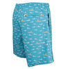 Men's Marlin Boat Fishing Swim Trunk