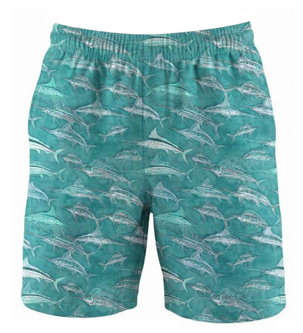 Men's The Marlins Fishing Swim Trunk