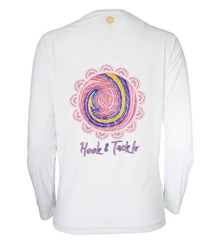 Women's Hook & Flower L/S UV Fishing Shirt