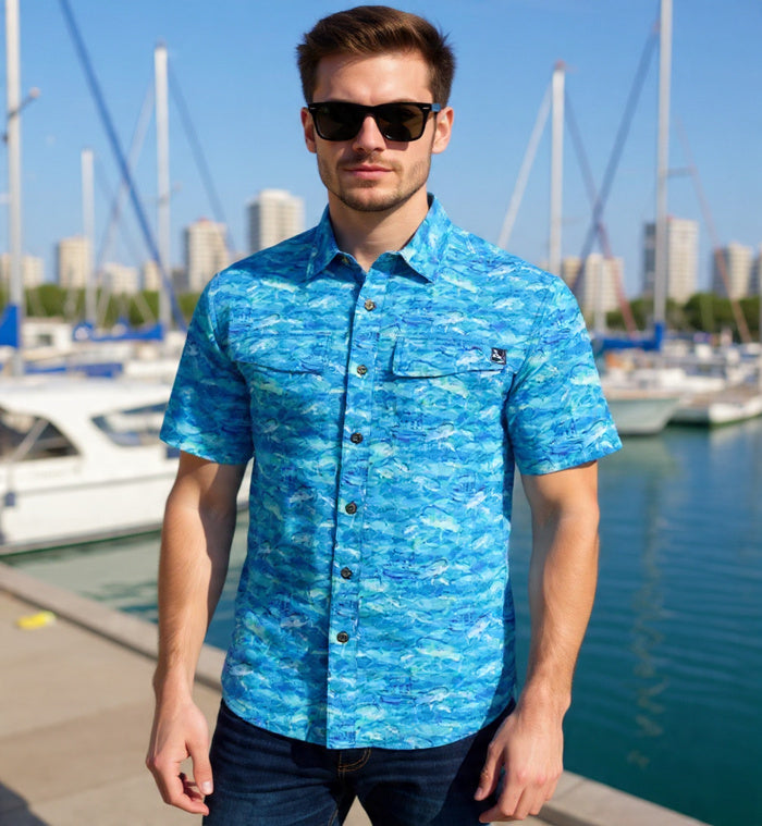 Chemise imprimée à manches courtes Favela Chemise imprimée à manches courtes Favela