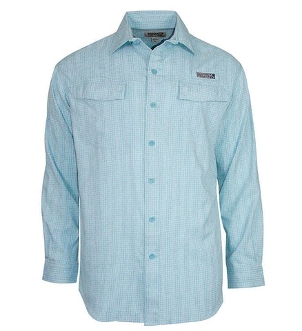 Magellan Outdoors Fishing Button Up Casual Shirt Men XL Turquoise Or XL  White￼￼