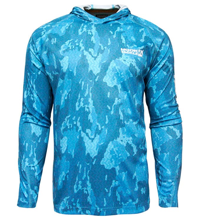 Hook Tackle Fishing Shirts Men UPF 50 UV Sun Protection T-Shirt Camo Long  Sleeve Fishing Clothing Breathable Performance Shirts, Upf Fishing  Clothing