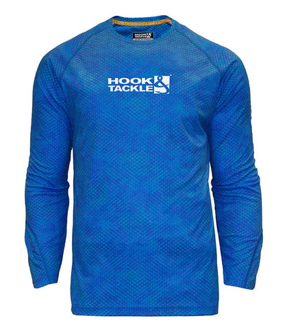 Blue Net Fishing - UPF 50+ Long Sleeve Shirt, M / UPF 50+ Long Sleeve Shirt