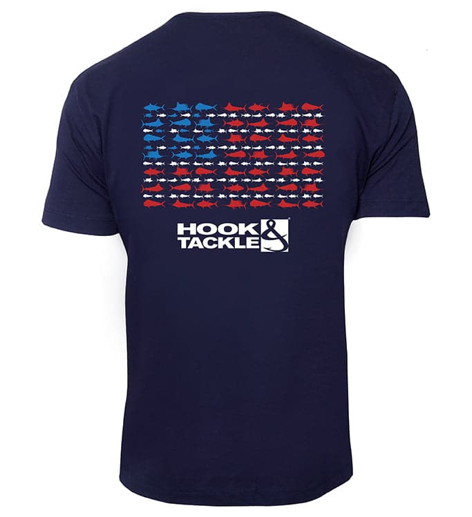 Men's Fishing T-Shirt - American Fish