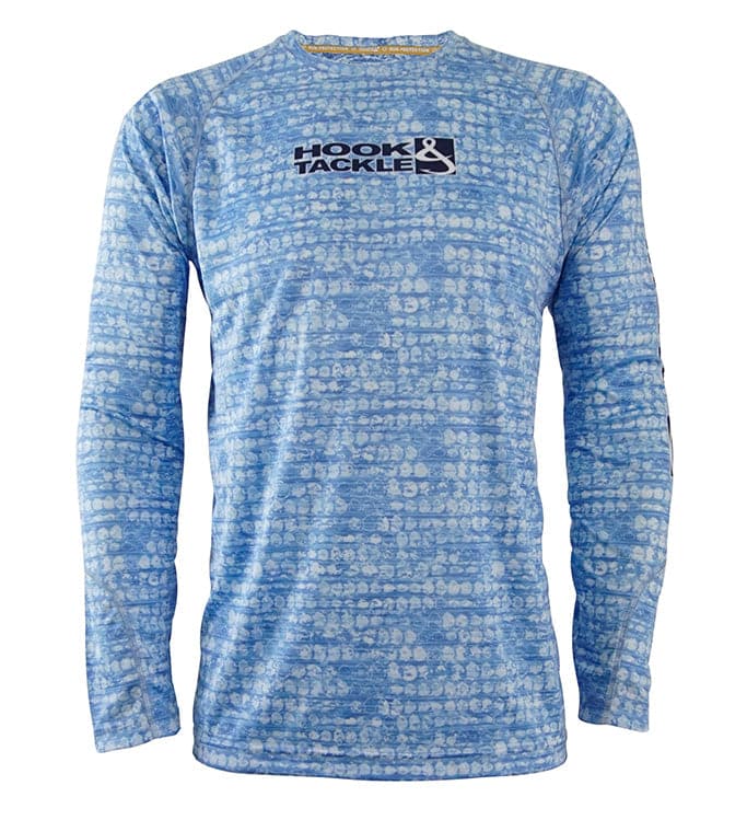 Men's Performance Fishing T-Shirt-Camo Scales|Hook & Tackle