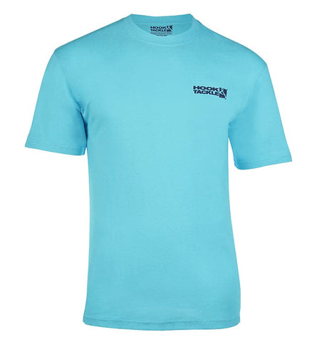 Habit Mens S/S Turquoise Active Fishing Shirt Vented Back NWOT - Size Medium