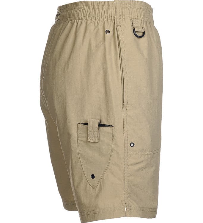 Hook and Tackle Mens Beer Can Island Cargo Shorts