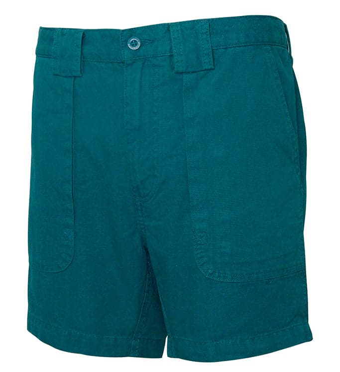 Hook & Tackle Men's Original Beer Can Island Shorts, Olive, 34, Green