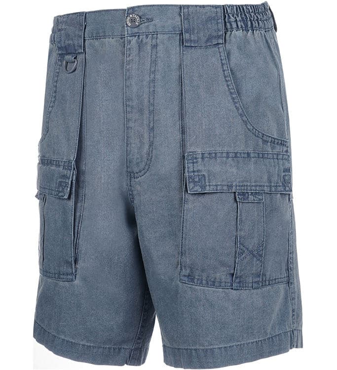 berkley cargo fishing shorts HUK Mens Creekbed Short, 7" Performance Cargo Shorts, Black, Small Berkley Jensen Cargo Shorts for