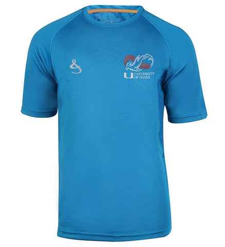Men's Univ. of Miami Seamount S/S Shirt