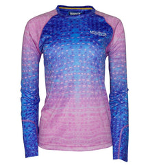 Women's Whale Shark Camo UV Fishing Shirt